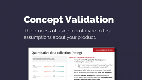 ROI of User Research: Concept Validation