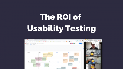 The ROI of Usability Testing