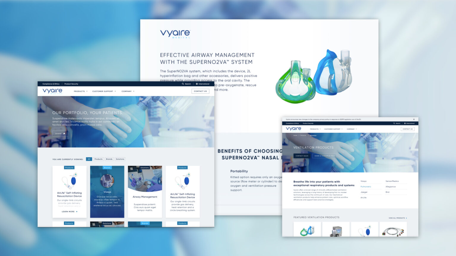 Digital Strategy for Vyaire Medical Our Work ADK Group
