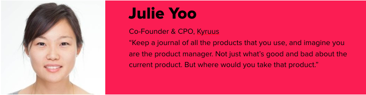 Julie Yoo; Co-Founder & CPO, Kyruus;