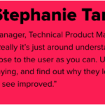 Stephanie Tanner; Manager, Technical Product Management, Carbon Black; 