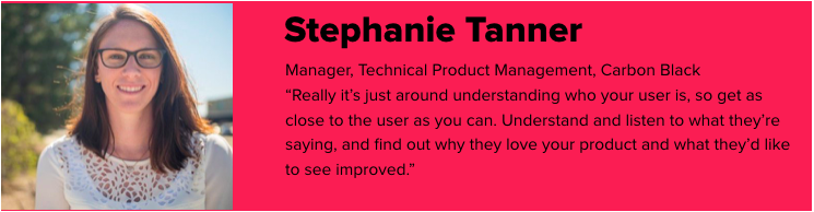 Stephanie Tanner; Manager, Technical Product Management, Carbon Black;